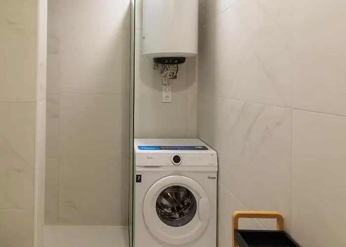 Terrace Flat By House And People Braga